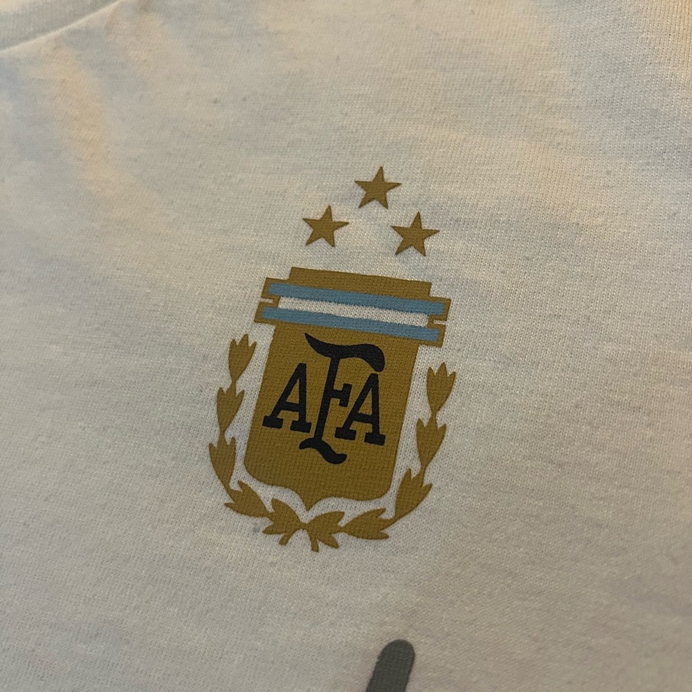 RARE adidas Argentina MESSI World Cup Champs 3-Stars Trophy shirt jersey kit AFA - Picture 6 of 6